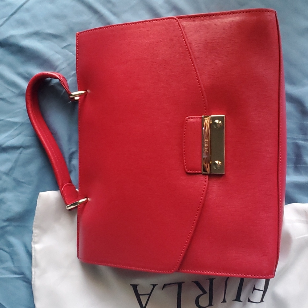 Furla classic city satchel